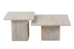 Salontafel set Annelot Travertin^Huisenthuis Outlet