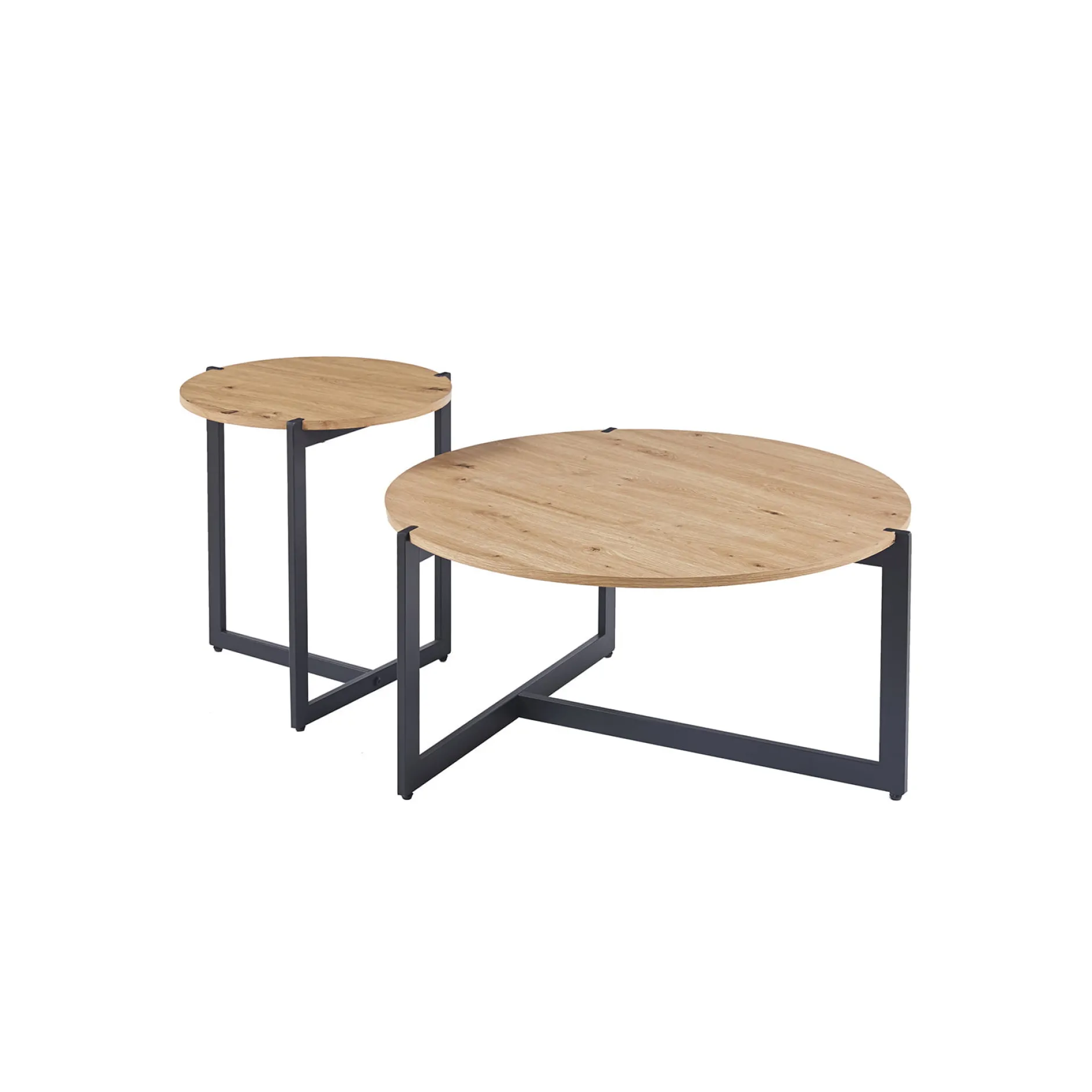Salontafel set Axelle Eiken^Huisenthuis Online