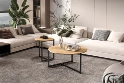 Salontafel set Axelle Eiken^Huisenthuis Online