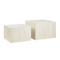 Salontafel set Jip Travertine^Huisenthuis Hot
