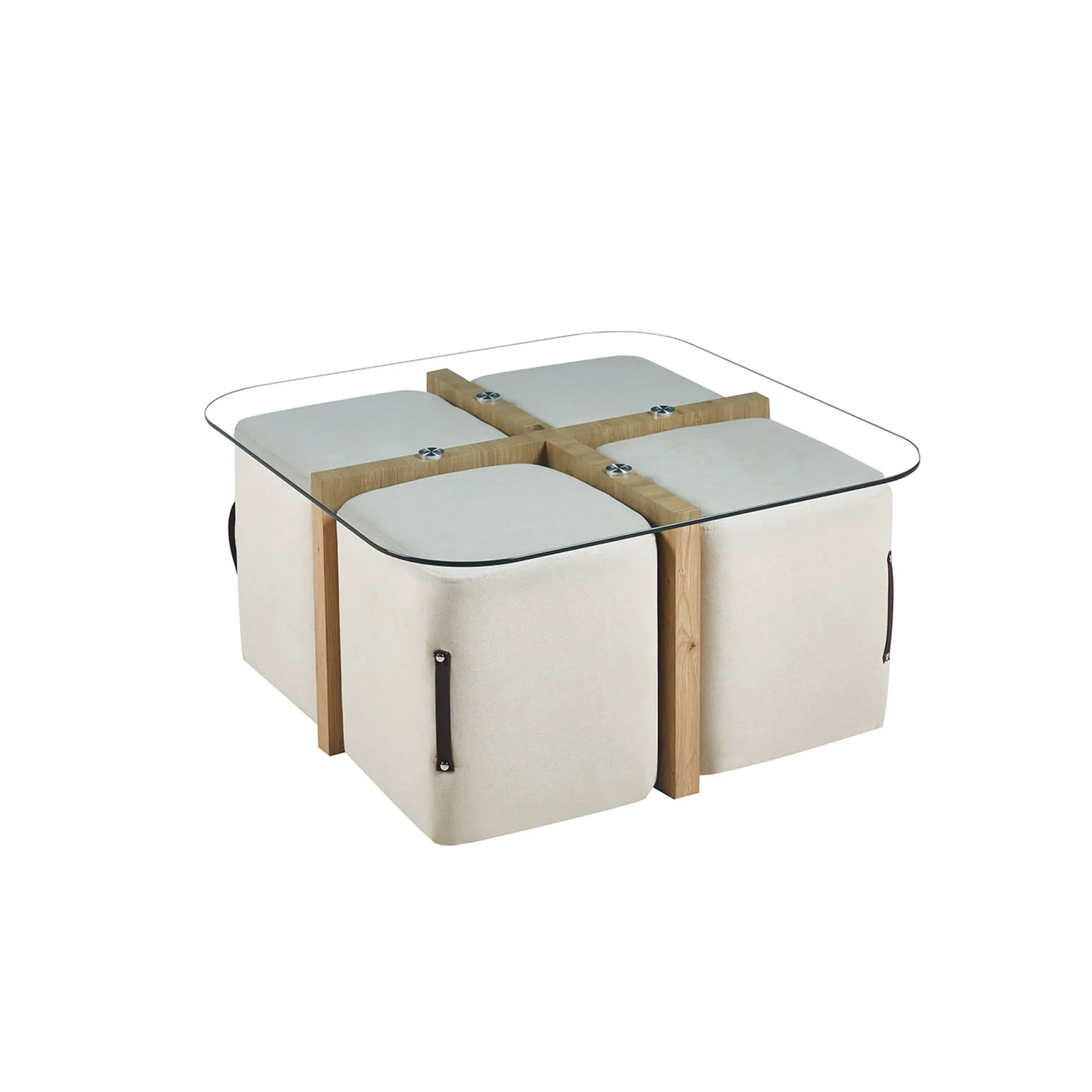 Salontafel set Kaat Eiken^Huisenthuis New