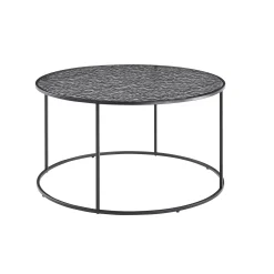 Salontafel Wolga Zwart 80 cm-2^Huisenthuis Sale