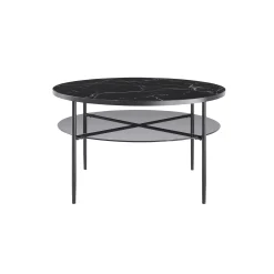 Salontafel Wolga Zwart 81 cm^Huisenthuis Discount