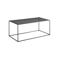 Salontafel Wolga Zwart 110 cm^Huisenthuis Outlet