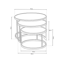 Salontafelset Freek^Huisenthuis Hot