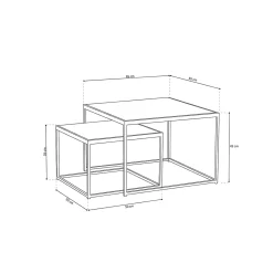 Salontafelset Minsk^Huisenthuis Sale