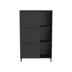 Schoenenkast Archie Grafiet 85 cm^Huisenthuis Outlet
