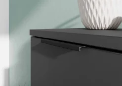 Schoenenkast Berlin Grafiet 113 cm^Huisenthuis Online