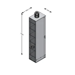 Schoenenkast Calvin Matera^Huisenthuis Hot