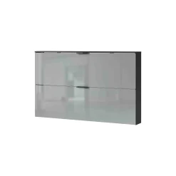 Schoenenkast Jared Grafiet Grijs^Huisenthuis Discount