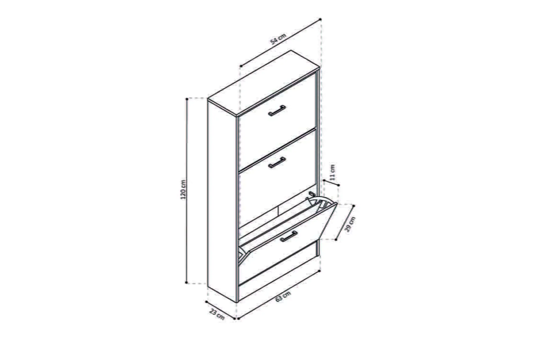 Schoenenkast Maureen-3^Huisenthuis New