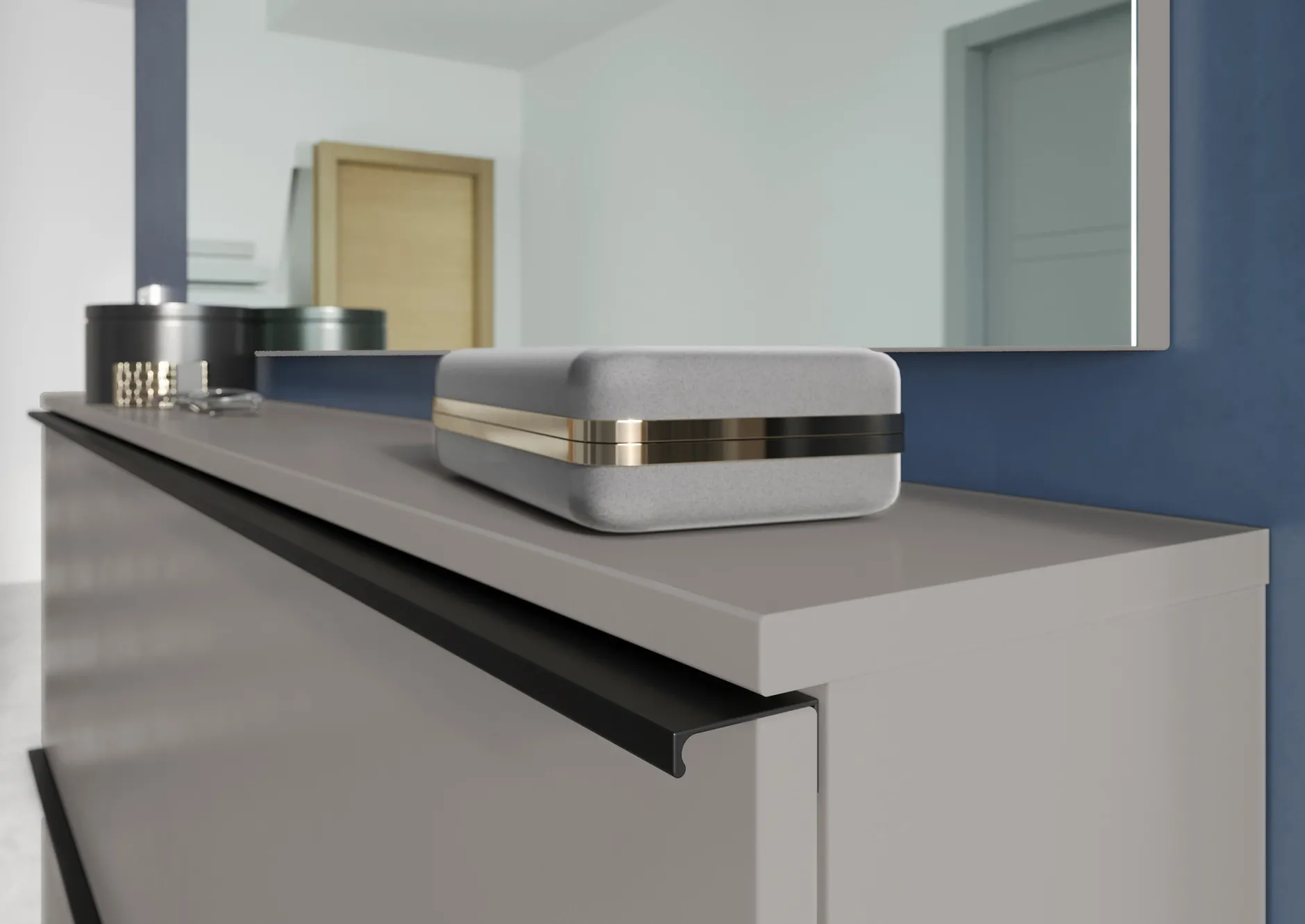 Schoenenkast Miles Grijs 140 x 85 cm^Huisenthuis