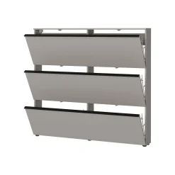 Schoenenkast Miles Grijs 140 x 129 cm^Huisenthuis