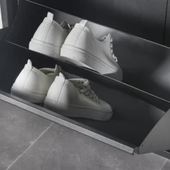 Schoenenkast Oscar-4 Zwart^Huisenthuis Clearance