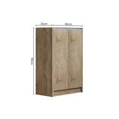 Schoenenkast Rachel Sonoma 90x60x35 cm^Huisenthuis New