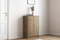 Schoenenkast Rachel Sonoma 90x60x35 cm^Huisenthuis New