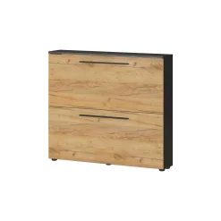 Schoenenkast Santana Grafiet Eiken 85 cm^Huisenthuis New