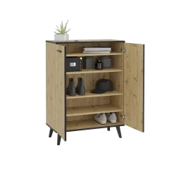 Schoenenkast Sendai Artisan Eiken^Huisenthuis New