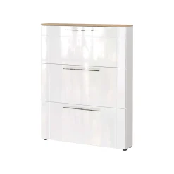 Schoenenkast Veerle Wit-Eiken^Huisenthuis New