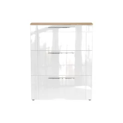 Schoenenkast Veerle Wit-Eiken^Huisenthuis New