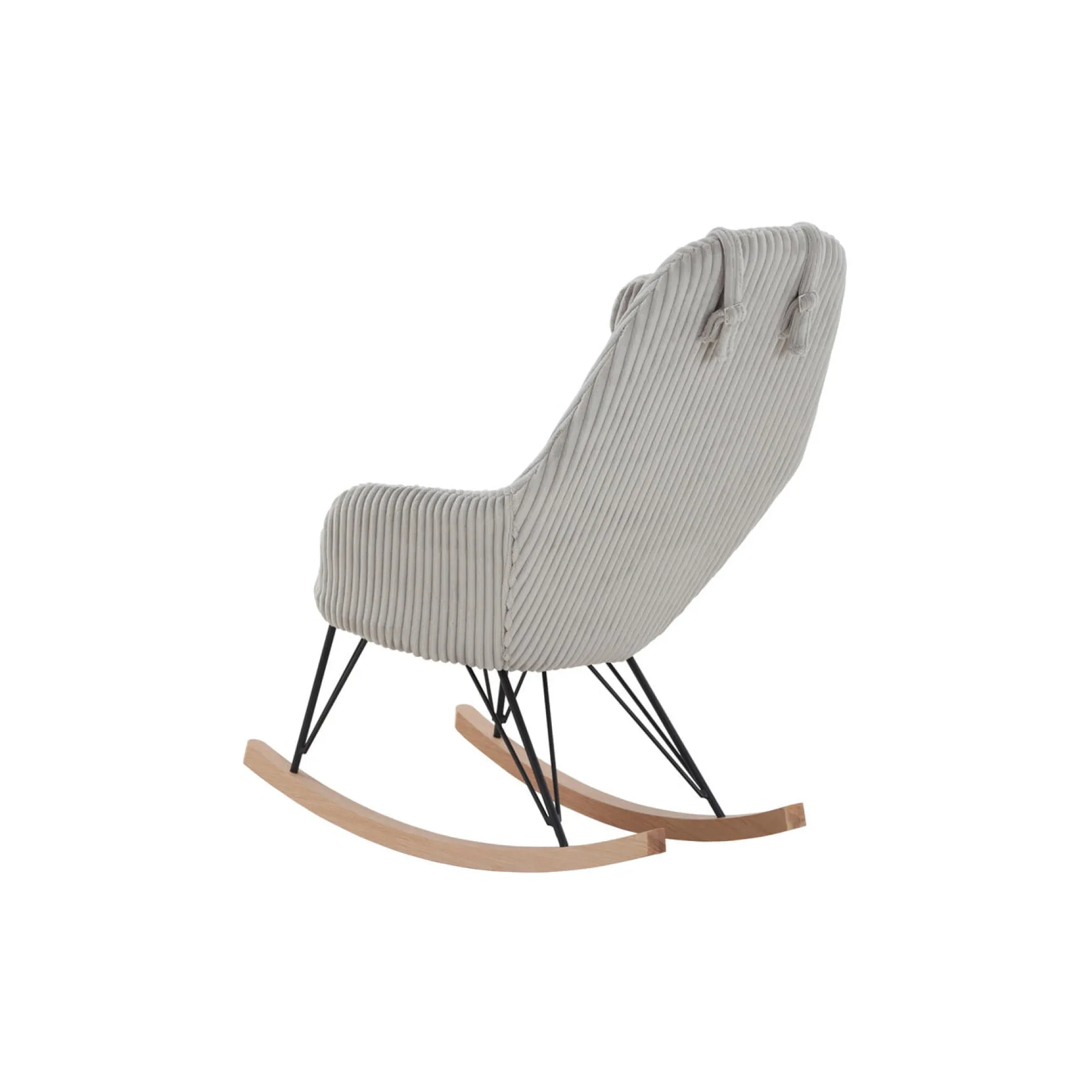 Schommelstoel Julius Grijs^Huisenthuis