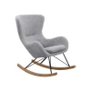 Schommelstoel Merel Lichtgrijs Teddy^Huisenthuis Outlet