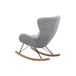 Schommelstoel Merel Lichtgrijs Teddy^Huisenthuis Outlet