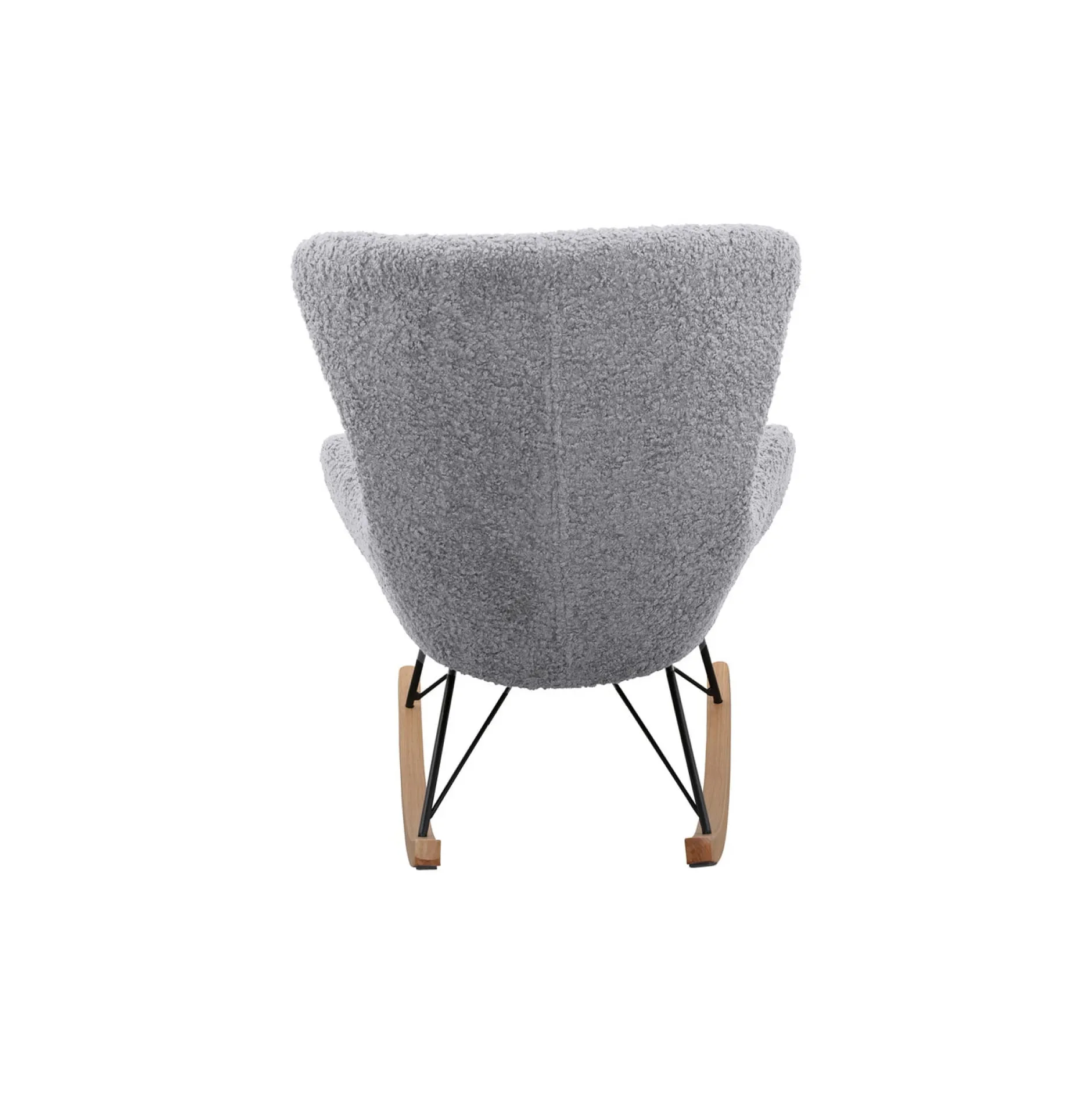 Schommelstoel Merel Lichtgrijs Teddy^Huisenthuis Outlet