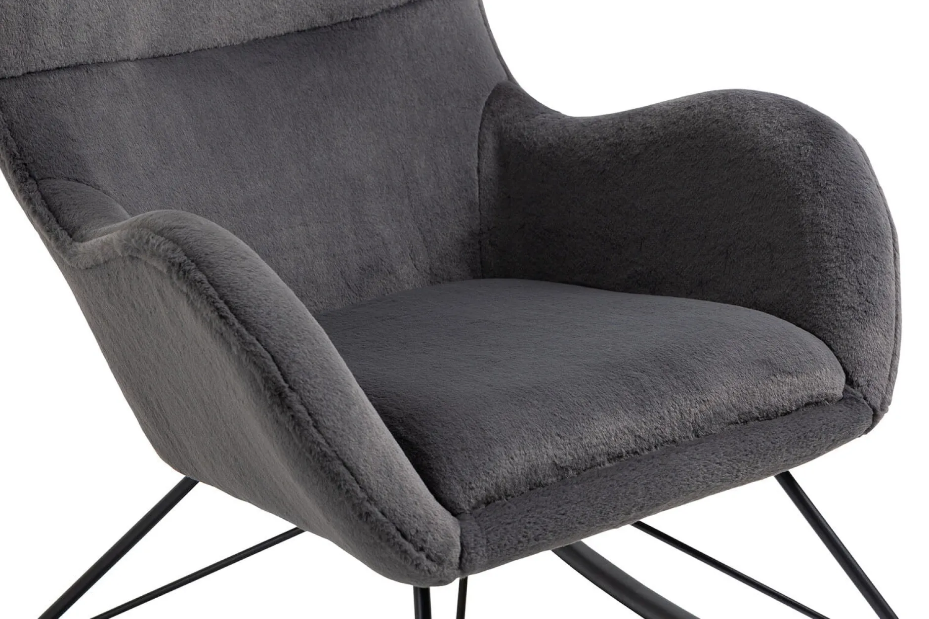 Schommelstoel Pippa Donker Teddy^Huisenthuis Hot