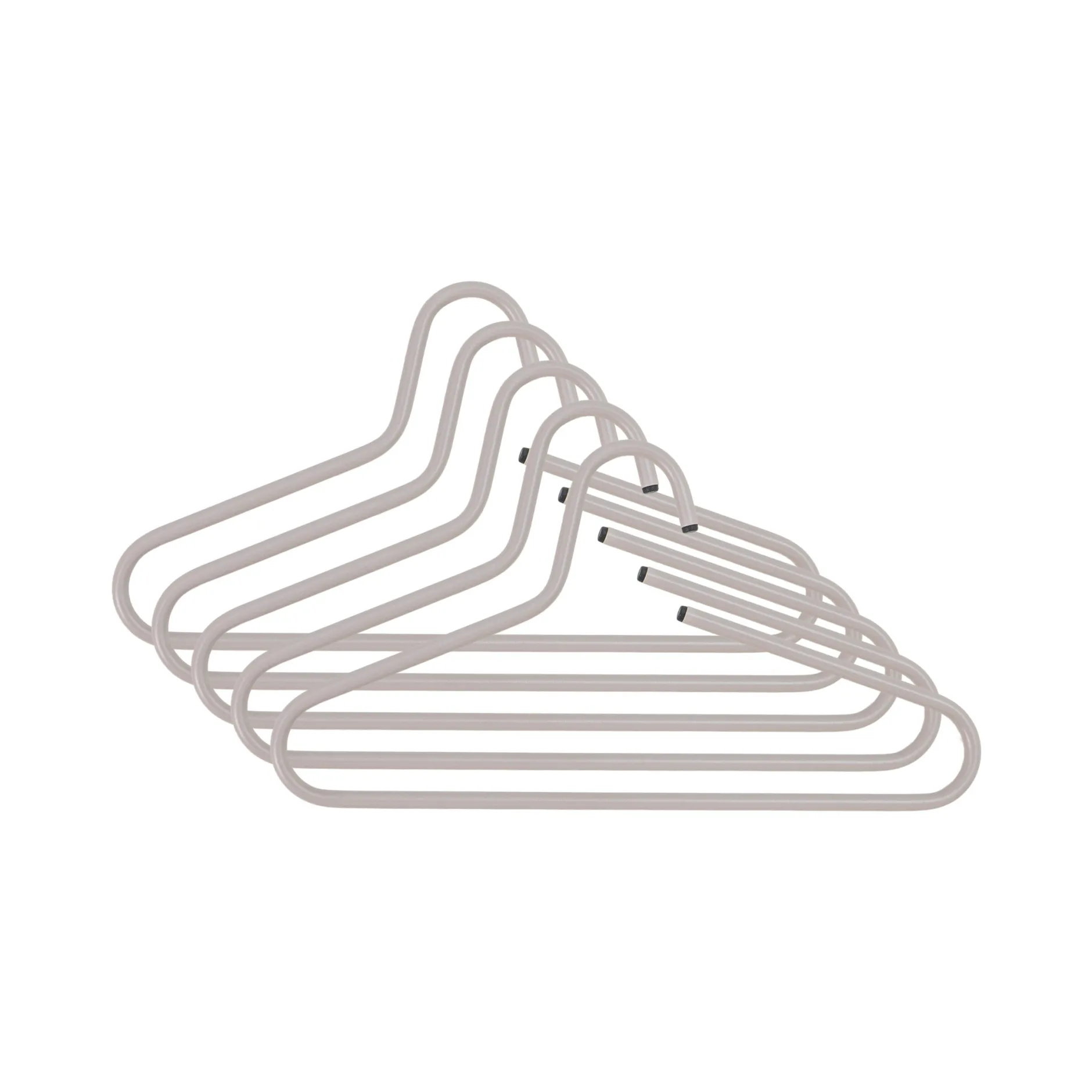 Set van 5 kledinghangers Glorie Taupe^Huisenthuis Discount