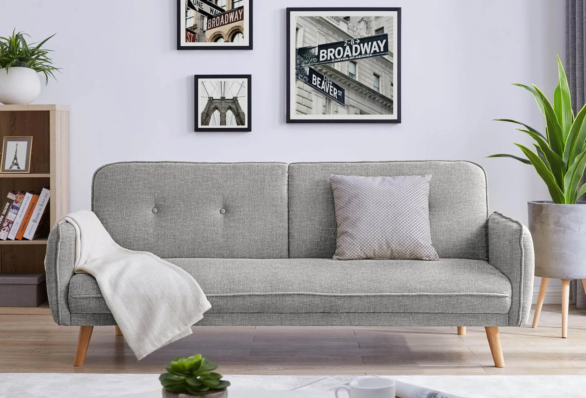 Slaapbank Kurt Stof^Huisenthuis Best