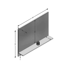 Spiegel Hermes Artisan Eiken^Huisenthuis New