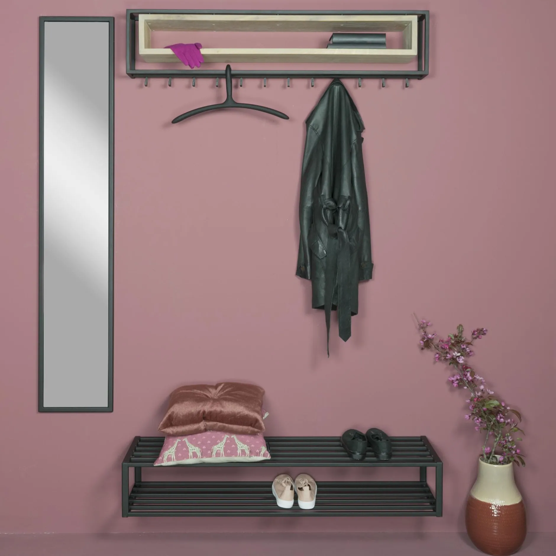 Spiegel Jules Zwart Large^Huisenthuis Best