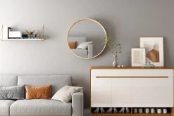 Spiegel Odette Eiken 80 cm^Huisenthuis Clearance