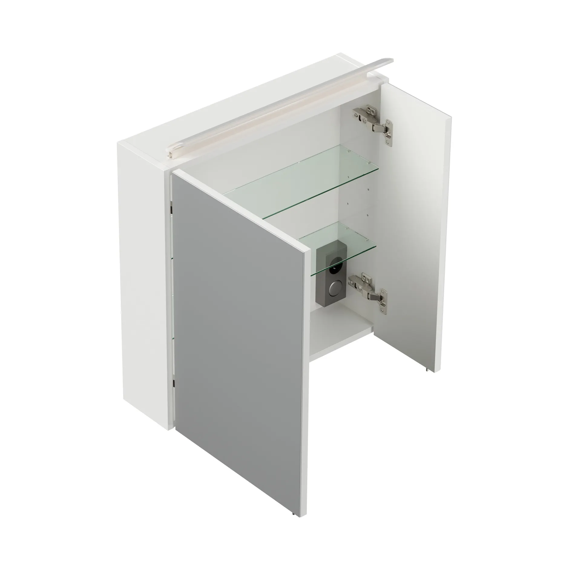 Spiegelkast Calais Hoogglans 60 cm^Huisenthuis New