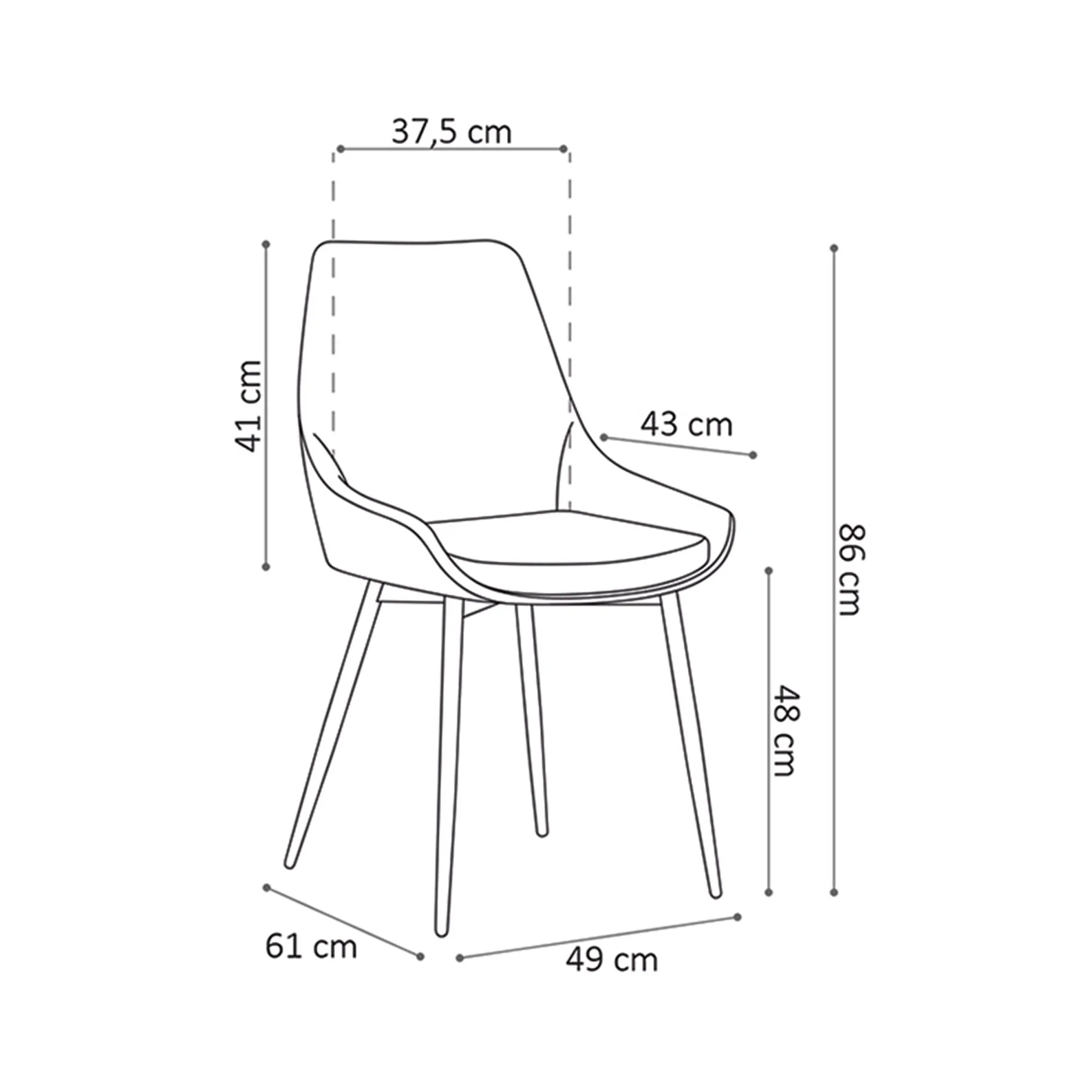 Stoel Bern – Set van 2^Huisenthuis Sale