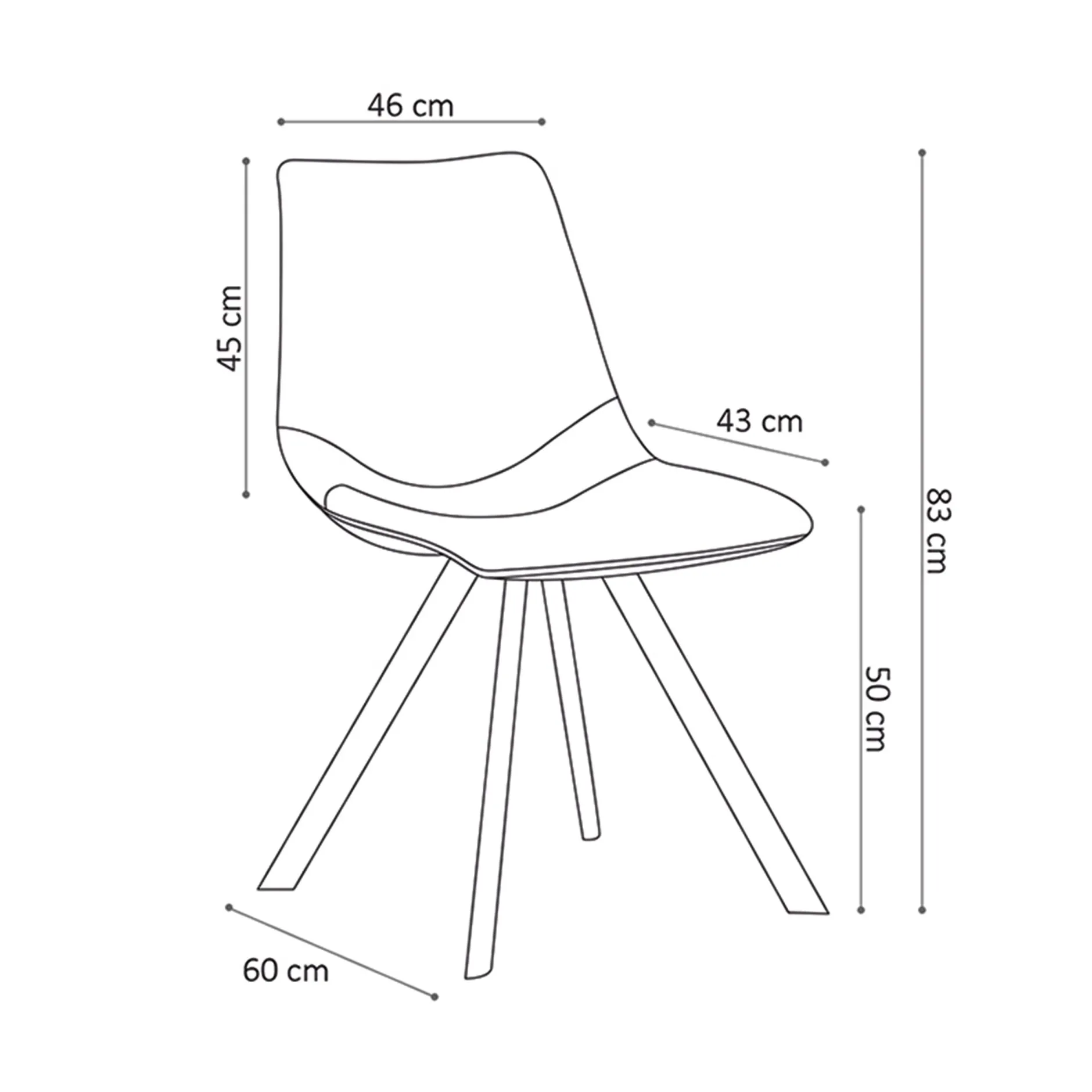 Stoel Collin – Set van 2^Huisenthuis New
