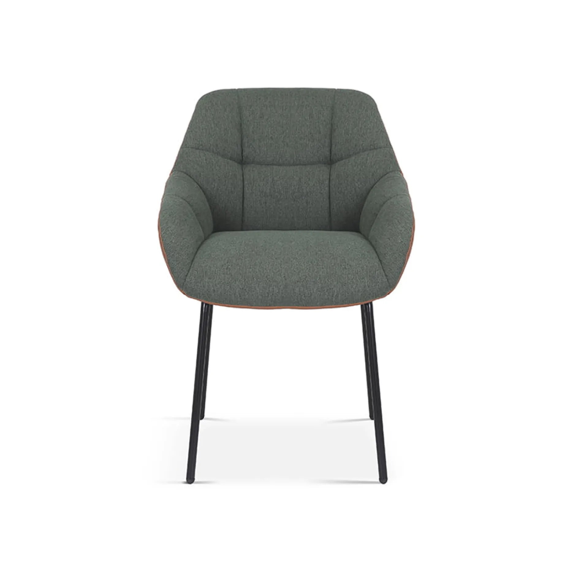 Stoel Dundee Groen-Cognac – Set van 2^Huisenthuis Hot