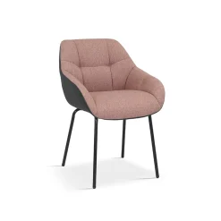 Stoel Dundee Roze-Donkergrijs – Set van 2^Huisenthuis Online