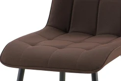 Stoel Fons Donkerbruin – Set van 4^Huisenthuis