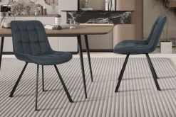 Stoel Johanna Donkerblauw – Set van 2^Huisenthuis Online