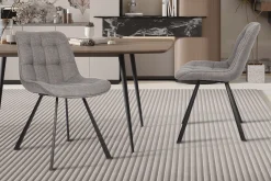 Stoel Johanna Lichtgrijs – Set van 2^Huisenthuis Online