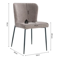Stoel Jolie Zand – Set van 2^Huisenthuis Clearance
