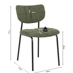 Stoel Lidy Groen – Set van 2^Huisenthuis Sale