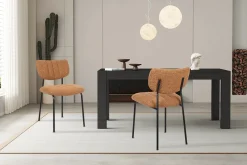 Stoel Lidy Oranje – Set van 2^Huisenthuis