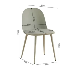 Stoel Noelle – Set van 2^Huisenthuis Best