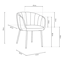 Stoel Pia – Set van 2^Huisenthuis Online