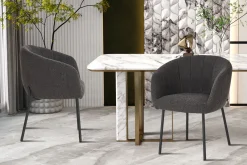 Stoel Pia Bouclé – Set van 2^Huisenthuis Hot