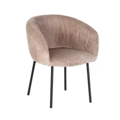 Stoel Pia Zand Ribstof – Set van 2^Huisenthuis Hot