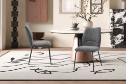 Stoel Quincy Grijs – Set van 2^Huisenthuis Best